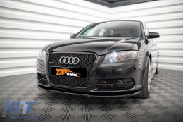 image-6-A4 B7 S-Line Max Frontlippe Klavier Schwarz Vakuum Kunststoff / 2004 - 2008