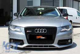 A4 B8 Batman Mirror Cover Piano Black / 2009-2014 - DTMCA6026381