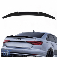 A4 B9 M4 Style Spoiler Piano Black ABS / 2019-2021 - DTSA6025915
