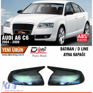 A6 C6 Batman Mirror Cover Piano Black / 2004 - 2008 - DTMCA6026005