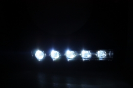 Abdeckungen LED DRL für Mercedes G W463 89-12 G65 Scheinwerfer Bi-Xenon Look-image-6020074