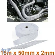 Abgas-Hitzeschutzband keramisch bis 1300°C 50mmx2mm 15 Meter-image-6197628