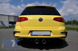Abgasanlage für VW Golf 7 VII Mk7 13-19 Adapterrohre R400 R-Look Quad-image-6040743