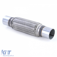 Abgaskrümmer Flexrohr Downpipe mit universellem Rohranschluss 55x300mm-image-6196043