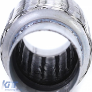 Abgaskrümmer Flexrohr Downpipe mit universellem Rohranschluss 55x300mm-image-6196047