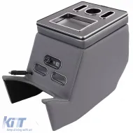 Ablagebox für die Mittelarmlehne in Grau, geeignet für Mercedes V-Class W447-image-6204641