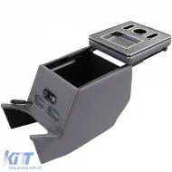 Ablagebox für die Mittelarmlehne in Grau, geeignet für Mercedes V-Class W447-image-6204642