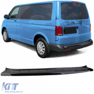 ABS bumper protector black gloss for VW Bus T5 T6 with double door - ODBAV6025222