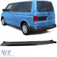 image-75-ABS bumper protector black gloss for VW Bus T5 T6 with double door