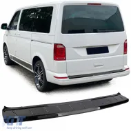 image-62-ABS-Bumper-Schutz für Heckklappe, schwarz glänzend, geeignet für VW Bus T5 T6 mit Heckklappe