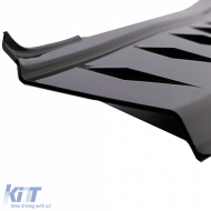 ABS-Bumper-Schutz für Heckklappe, schwarz glänzend, geeignet für VW Bus T5 T6 mit Heckklappe-image-6209739