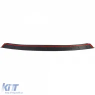 ABS-Bumper-Schutz für Heckklappe, schwarz glänzend, geeignet für VW Bus T5 T6 mit Heckklappe-image-6209740