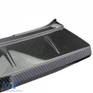 ABS-Bumper-Schutz in Carbon-Optik, geeignet für VW Bus T5 T6 mit Heckklappe-image-6192563