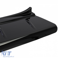 ABS hátsó lökhárító védő fényes fekete VW Bus T5 T6 dupla ajtós-image-6257503