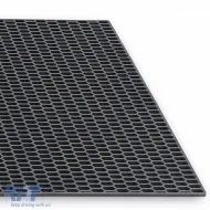 ABS plastic honeycomb mesh racing grille fine-mesh for bumper grill 120x40cm-image-6326991