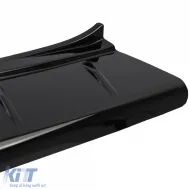ABS-Stoßstangenprotektor in Schwarz glänzend, geeignet für VW Bus T5 T6 mit Doppeltür-image-6257503
