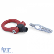 Abschlepphaken rot, geeignet für BMW E36 E46 E39 E90 E87 Z3 Z4 Mini-image-6193821