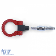 Abschlepphaken rot, geeignet für BMW E36 E46 E39 E90 E87 Z3 Z4 Mini-image-6193822