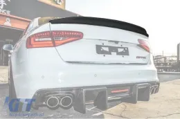 image-9-ABT Typ Kofferraumspoiler geeignet für Audi A4 2008-2013 Limousine, unlackiert