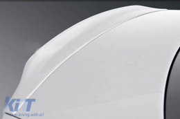 ABT type trunk spoiler suitable for Audi A4 2008-2013 sedan, unpainted-image-6227513
