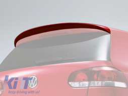 image-78-ABT type trunk spoiler suitable for VW Golf VI 2008-2013, unpainted