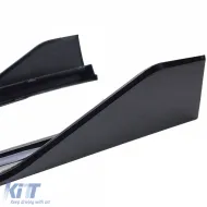 Accesorio de Side Skirt Negro Brillante adecuado para BMW Serie 1 F40 desde 2019-image-6206820