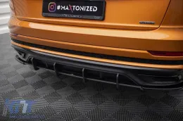 Accesorio Maxton Design para difusor adecuado para Audi Q8 S-Line 2018-2023, negro mate-image-6140382