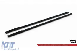Accesorios Maxton Design adecuados para BMW Serie 7 G70 con paquete M después de 2022, lacado en negro-image-6236236