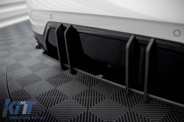 Accessoire Maxton Design pour diffuseur adapté pour BMW Série 3 M Package G20, G21 après 2022, noir mat-image-6143447