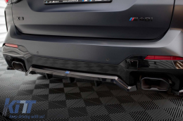 Accessoire Maxton Design pour diffuseur adapté pour BMW X3 avec pack M G01 après 2021, laqué noir-image-6144039