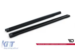 Accessoires Maxton Design adaptés pour Audi Q8 2018-2023, laqué noir-image-6235760