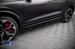 image-53-Accessoires Maxton Design adaptés pour jupes latérales Audi RSQ8 après 2019, laqué noir