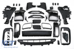 Achevée Body Kit pour Porsche Cayenne 9Y0 2018+ Conversion en Turbo et Aero Look-image-6077698