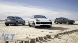 Achevée Body Kit pour Porsche Cayenne 9Y0 2018+ Conversion en Turbo et Aero Look-image-6077716