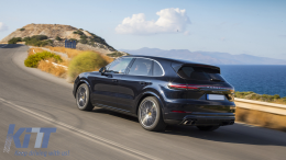 Achevée Body Kit pour Porsche Cayenne 9Y0 2018+ Conversion en Turbo et Aero Look-image-6077717