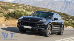 Achevée Body Kit pour Porsche Cayenne 9Y0 2018+ Conversion en Turbo et Aero Look-image-6077718