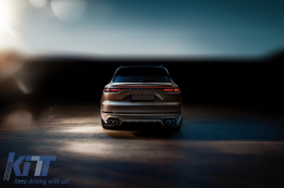 Achevée Body Kit pour Porsche Cayenne 9Y0 2018+ Conversion en Turbo et Aero Look-image-6077879