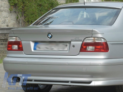 ACS type trunk spoiler suitable for BMW 5 Series E39 sedan 1995-2003, 3 pieces, unpainted-image-6227486