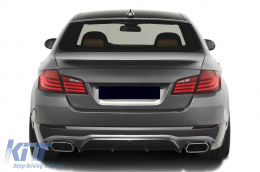 ACS type trunk spoiler suitable for BMW 5 Series F10 2010-2017, unpainted-image-6227500