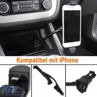 image-2-Active car mobile phone holder with charging station for iPhone 5 5C 5S 5SE 6 6S