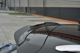 Add-on Aileron toit Pour Audi A6 C7 4G Avant 2011-2015 Noir brillant-image-6092394