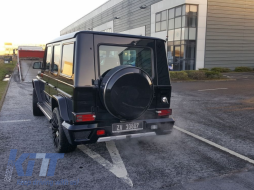 Add On Bandes Moulures Porte pour Mercedes Classe G W463 1989-2018 Carbone-image-6023476