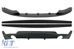 image-29-Add On Kit Extensión Y Difusor Mellizo Soltero Salida para BMW 4 F32 F33 F36 13-19