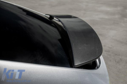 Add-on Kofferraumspoiler für Tesla Model X 10.2016+ Blinker Abdeckungen Echter Kohlenstoff-image-6071324