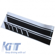 Add On Porte Bandes Autocollant Noir mat pour Mercedes G W463 89-17-image-6062592