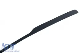 Add-On Roof Spoiler Cap suitable for Audi Q8 SUV (2018-up) Sport Design Piano Black-image-6086536