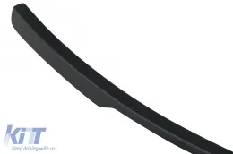 Add-On Roof Spoiler Cap suitable for Audi Q8 SUV (2018-up) Sport Design Piano Black-image-6086539