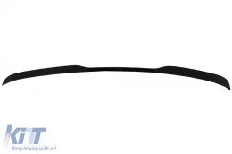 Add-on Roof Spoiler suitable for Audi A6 C7 4G Avant (2011-2015) Piano Black-image-6092104
