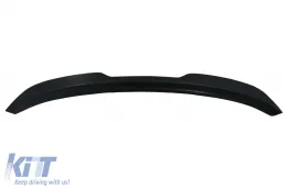 Add-on Roof Spoiler suitable for Audi A6 C7 4G Avant (2011-2015) Piano Black-image-6092107