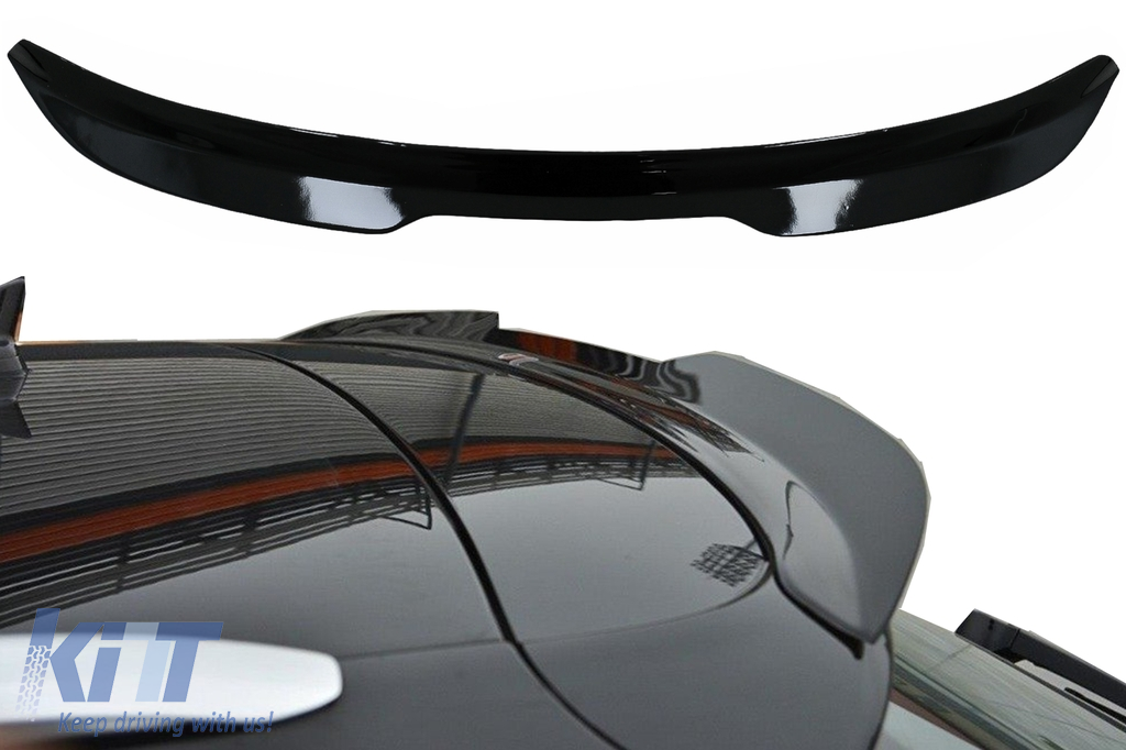 Add-on Roof Spoiler suitable for Audi A6 C7 4G Avant (2011-2015) Piano ...